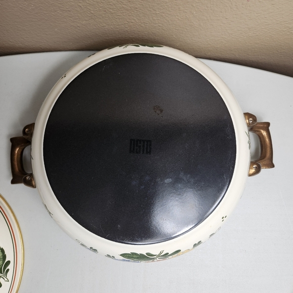 VTG Asta Enamelware by Fissler-1851 Series-Set of 5-Dutch Oven/Pot/Pan & Lids - Picture 8 of 16